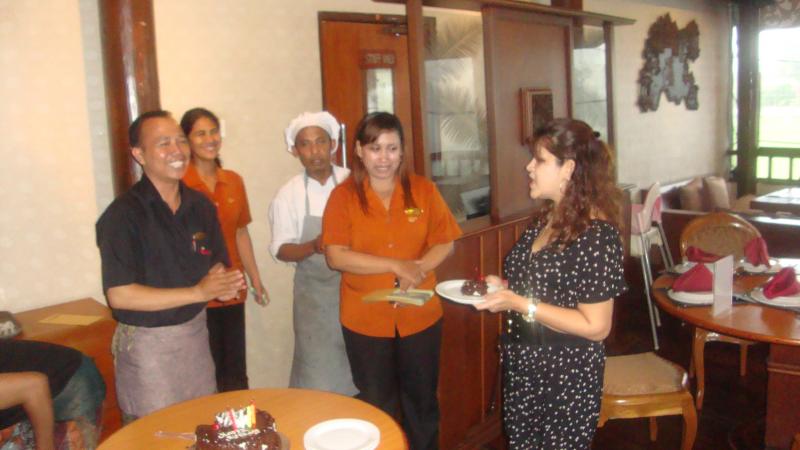 Birth Day Staff, bali indian restaurant, indian food restaurant in bali